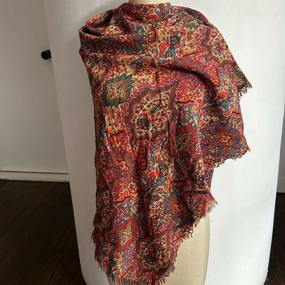 Liberty wool scarf